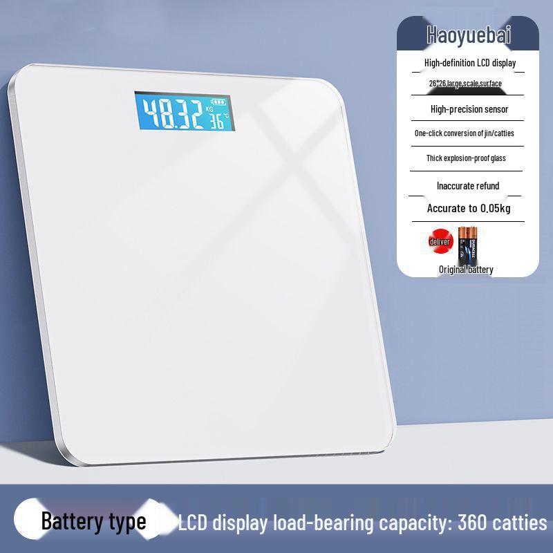 Bluetooth Precision Body Fat and Weight Scale for Home and Dorm Use 26CM x 26CM
Bluetooth Precision Body Fat and Weight Scale for Home and Dorm Use 26CM x 26CM