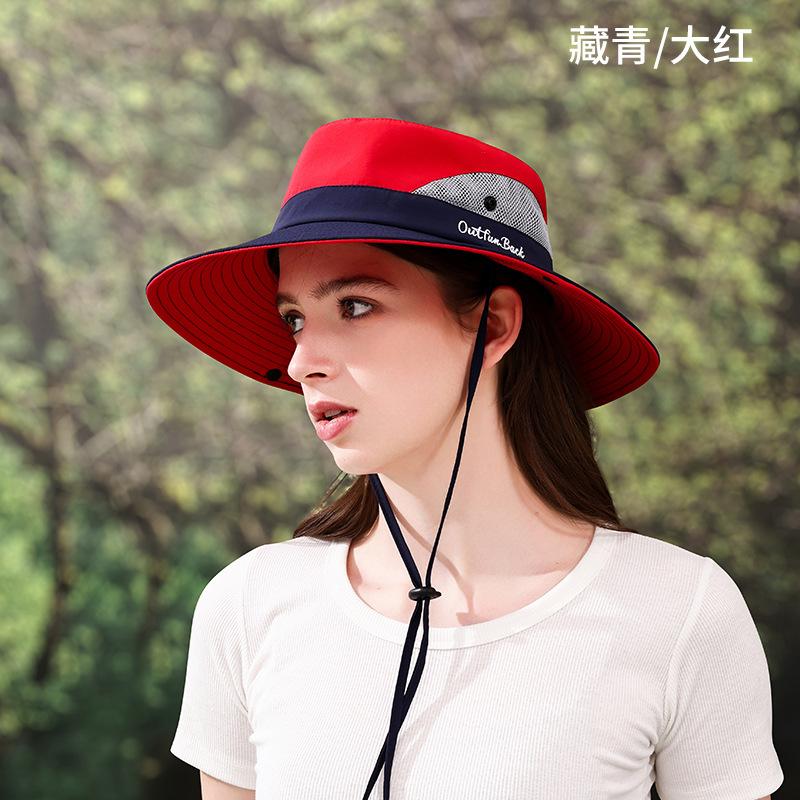 Высококачественная летняя уличная распродажа шляпа-ведро для альпинизма с широкими полями для защиты от солнца, мужская и женская дышащая шляпа от солнца One Size
Высококачественная летняя уличная распродажа шляпа-ведро для альпинизма с широкими полями для защиты от солнца, мужская и женская дышащая шляпа от солнца One Size