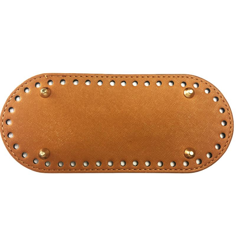 21x9cm Handmade Oval Long Bottom for Knitted PU leather Bag Base DIY Crochet Bag Bottoms Pad Shoulder Handbag Purse Accessories коричневий
21x9cm Handmade Oval Long Bottom for Knitted PU leather Bag Base DIY Crochet Bag Bottoms Pad Shoulder Handbag Purse Accessories коричневий