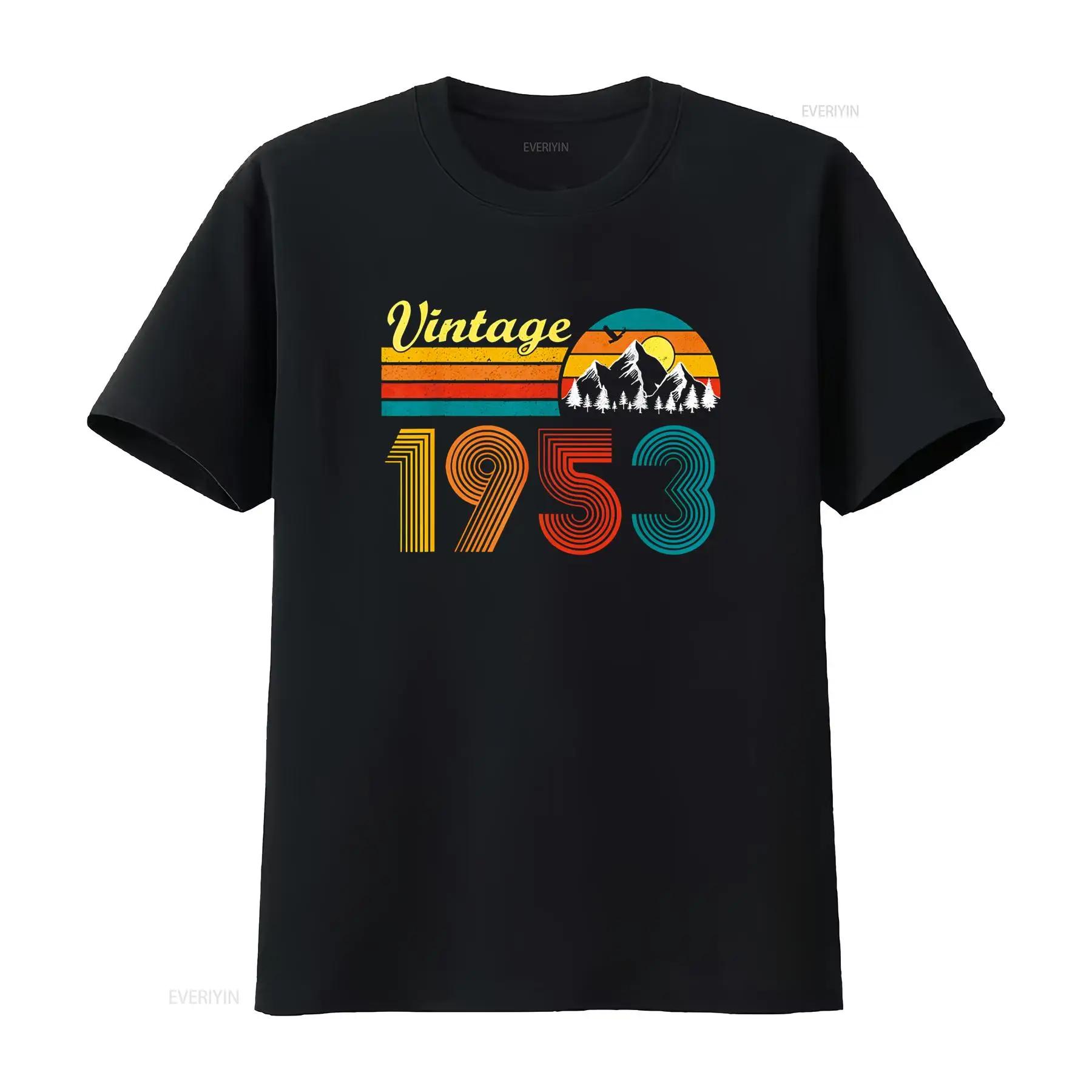 71th Birthday 71 Years Old Retro Vintage 1953 T Shirt Vintage Washed Top For Everyday Wear Unisex Breathable Graphic - Men s ... 5XL
71th Birthday 71 Years Old Retro Vintage 1953 T Shirt Vintage Washed Top For Everyday Wear Unisex Breathable Graphic - Men s ... 5XL
