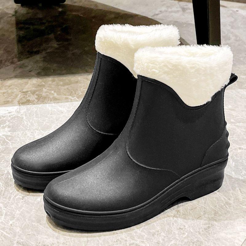 Женские водонепроницаемые нескользящие короткие резиновые сапоги - толстая подошва, износостойкие, теплые резиновые сапоги 41
Женские водонепроницаемые нескользящие короткие резиновые сапоги - толстая подошва, износостойкие, теплые резиновые сапоги 41