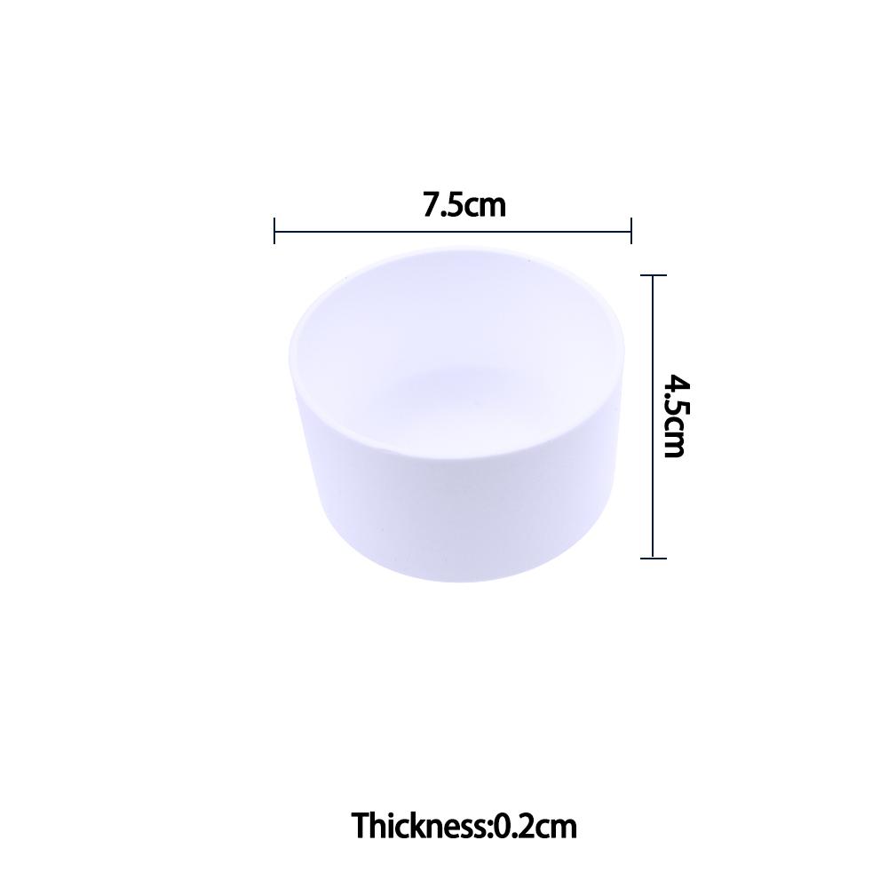 For Better Life 1Pc 7.5cm Soft Silicone Cup Bottom Sheath Protector Sleeve For Glass Water Tea Bottle Anti Damage Accessories
For Better Life 1Pc 7.5cm Soft Silicone Cup Bottom Sheath Protector Sleeve For Glass Water Tea Bottle Anti Damage Accessories
