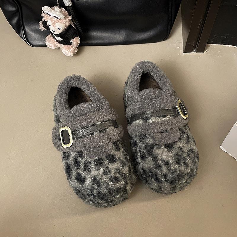 Women s fur one thick bottom heightening winter lightweight padded warm snow boots non-slip wear casual transportation leopard print cotton shoes 40
Women s fur one thick bottom heightening winter lightweight padded warm snow boots non-slip wear casual transportation leopard print cotton shoes 40