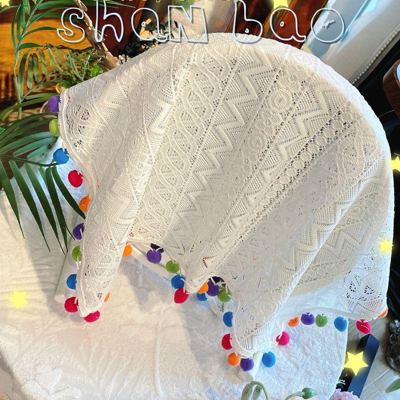 French Lace Makeup Mirror Cover Mirror Cloth Curtain Mirror Cover Cloth Block Cloth Cover Mirror Fabric Universal Cover Cloth round Mirror White Cut Out lace yarn with colored balls 60*60cm
French Lace Makeup Mirror Cover Mirror Cloth Curtain Mirror Cover Cloth Block Cloth Cover Mirror Fabric Universal Cover Cloth round Mirror White Cut Out lace yarn with colored balls 60*60cm