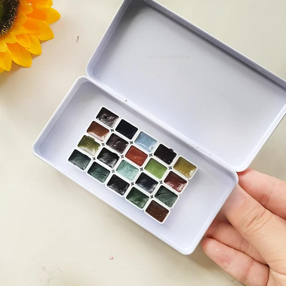 20 Color 3ML Japanese Colored Ink Pigment Set Artist Hand-painted Chinese Painting Classical Pigment Subpackage Art Supplies (as the picture,single box)
20 Color 3ML Japanese Colored Ink Pigment Set Artist Hand-painted Chinese Painting Classical Pigment Subpackage Art Supplies (as the picture,single box)