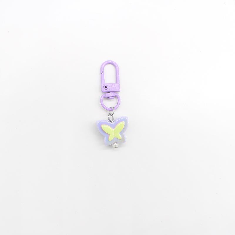 Colorful Resin Butterfly Pendant Keychain - Cute & Simple Bag Charm for Girls фіолетовий
Colorful Resin Butterfly Pendant Keychain - Cute & Simple Bag Charm for Girls фіолетовий