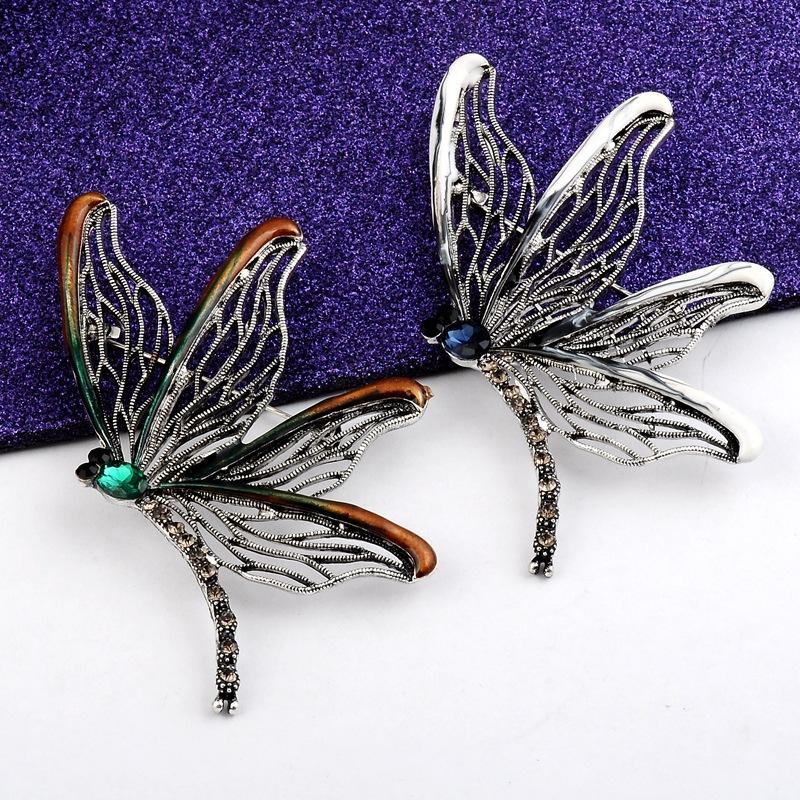 New Creative Dragonfly Rhinestone Brooches Pins For Women Exquisite Insect Vintage Women s Clothing Coat Accessories Jewelry Pin
New Creative Dragonfly Rhinestone Brooches Pins For Women Exquisite Insect Vintage Women s Clothing Coat Accessories Jewelry Pin