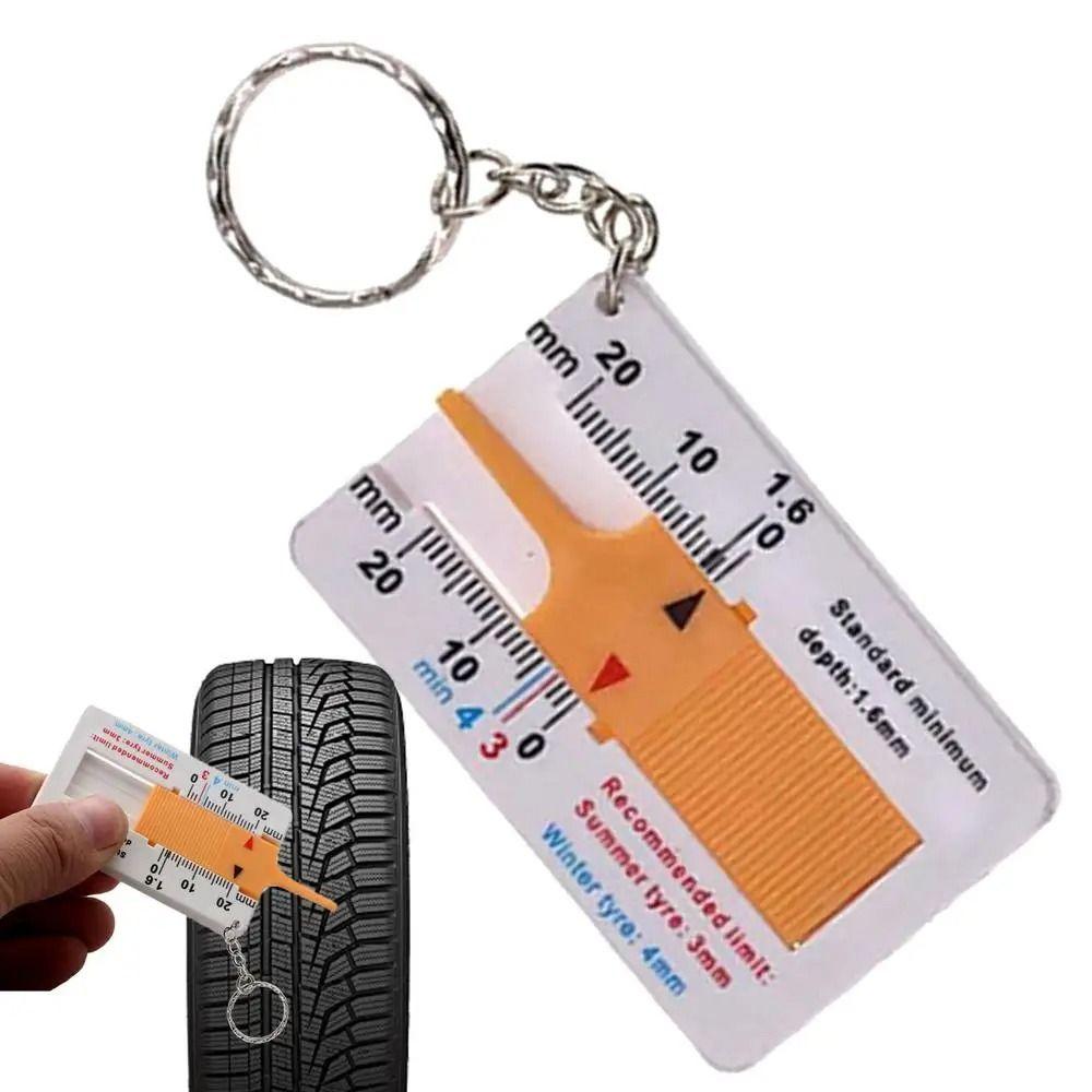 10pcs High Precision Tire Tread Depth Gauge Convenient Tread Thickness Ruler Professional Blue-without keychain
10pcs High Precision Tire Tread Depth Gauge Convenient Tread Thickness Ruler Professional Blue-without keychain