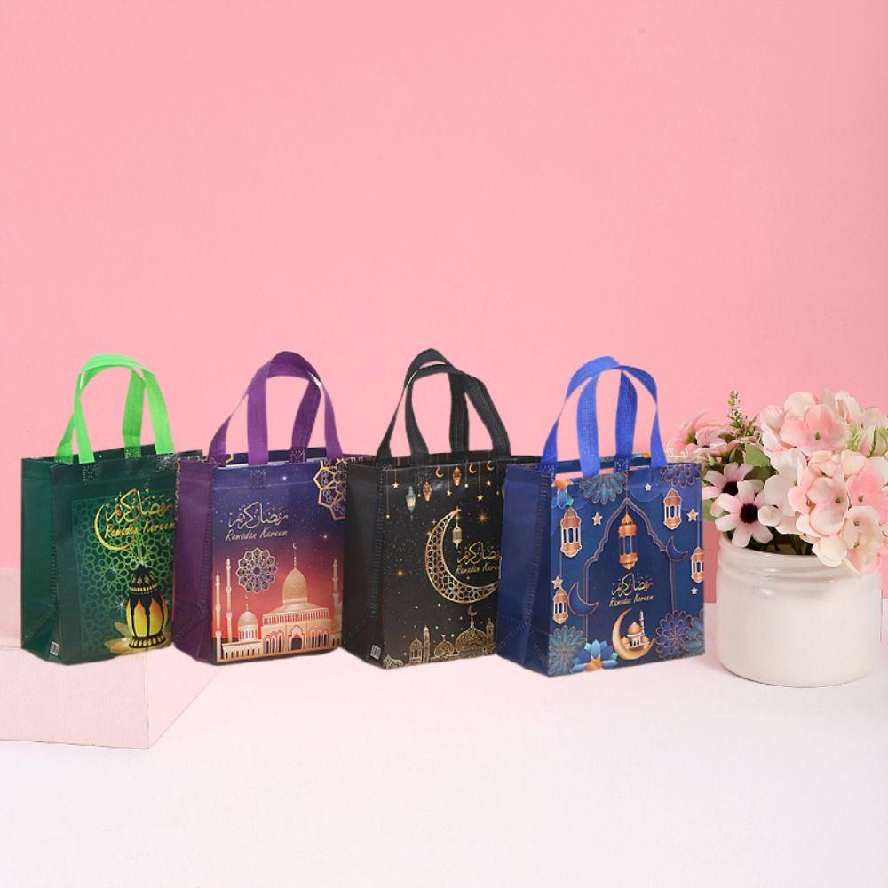 4 Pcs Cartoon Eid Mubarak Nonwoven Gift Bags Nonwoven Gift Hand Bags Ramadan Packaging Bags Islamic фіолетовий
4 Pcs Cartoon Eid Mubarak Nonwoven Gift Bags Nonwoven Gift Hand Bags Ramadan Packaging Bags Islamic фіолетовий