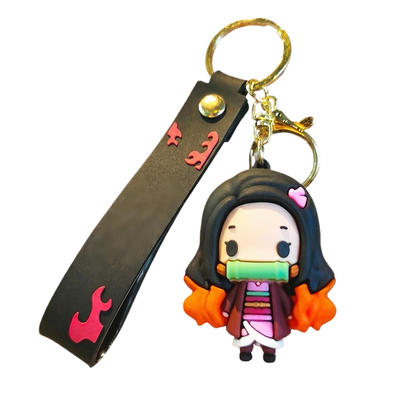Cute Nezuko Cartoon Keychain, Backpack Charm, Plush Toy. One Size
Cute Nezuko Cartoon Keychain, Backpack Charm, Plush Toy. One Size