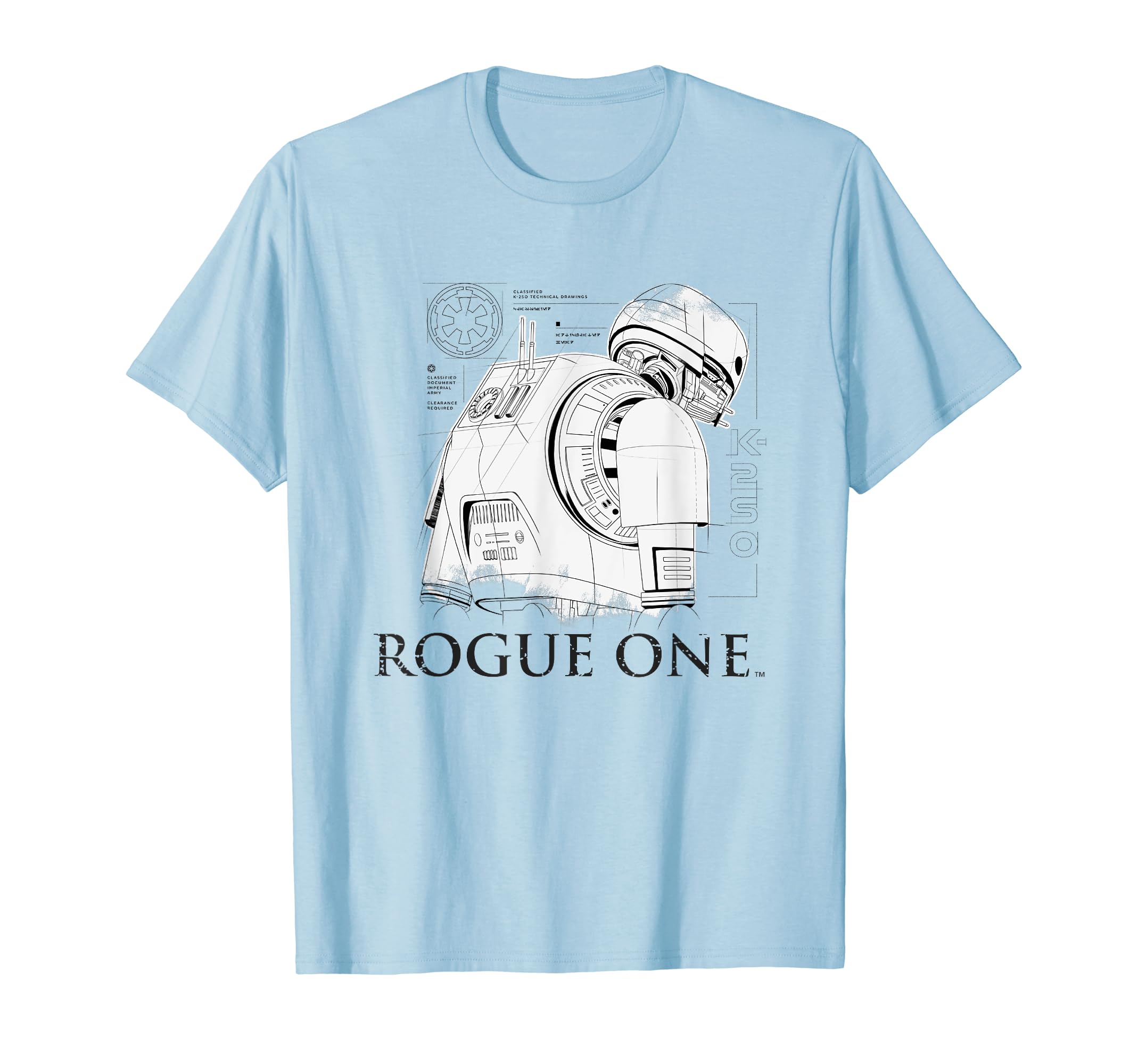 Star Wars Rogue One Iconic K-2SO Droid Retro Chest Poster T-Shirt
Star Wars Rogue One Iconic K-2SO Droid Retro Chest Poster T-Shirt