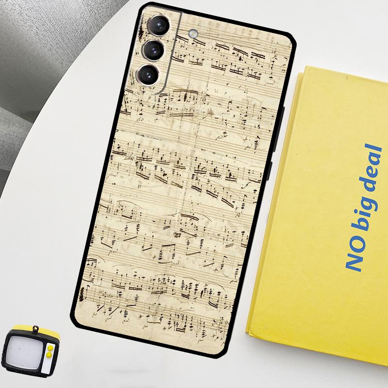 Sheet Music Phone Case For Samsung Galaxy S25 S26 Ultra S21 S22 S23 S24 Ultra S10 S20 Plus S25 FE Cover Galaxy S25 FE
Sheet Music Phone Case For Samsung Galaxy S25 S26 Ultra S21 S22 S23 S24 Ultra S10 S20 Plus S25 FE Cover Galaxy S25 FE