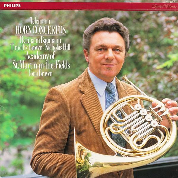 LP Record TELEMANN HERMANN BAUMANN TIMOTHY Horn Concertos 4122261 PHILIPS 1984 Netherland Classical Used
LP Record TELEMANN HERMANN BAUMANN TIMOTHY Horn Concertos 4122261 PHILIPS 1984 Netherland Classical Used