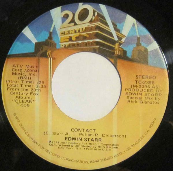 7inch Record EDWIN STARR - Contact / Don t Waste Your Time TC2396 20th Century Fo 1978 US Soul/Funk Used
7inch Record EDWIN STARR - Contact / Don t Waste Your Time TC2396 20th Century Fo 1978 US Soul/Funk Used