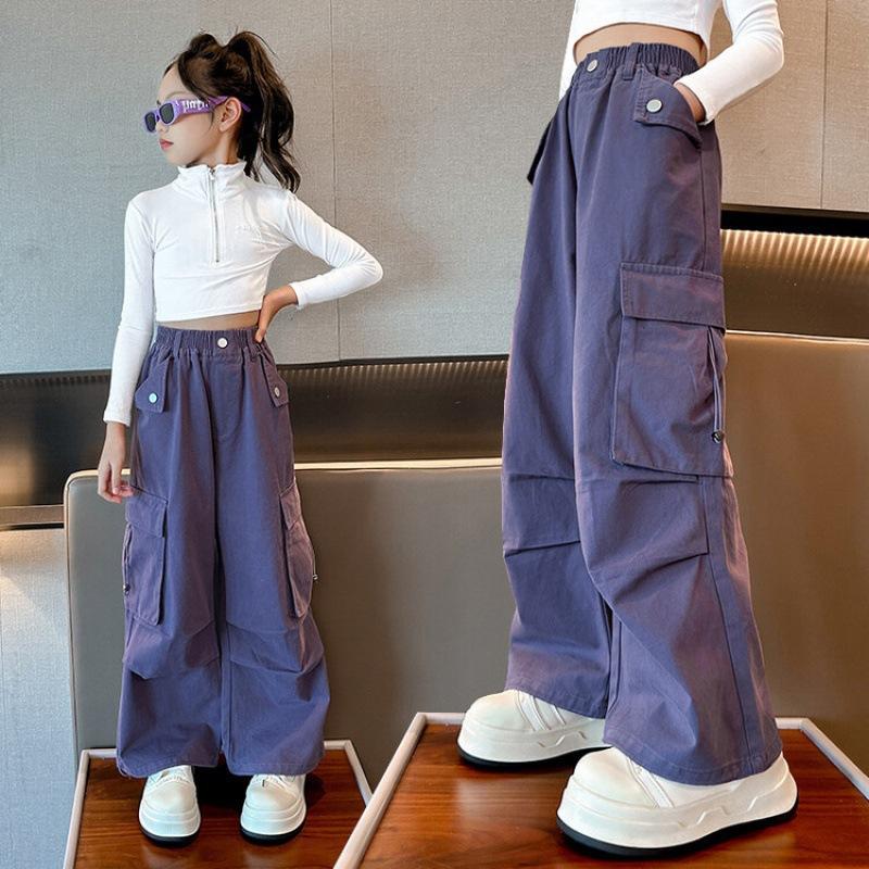 Девочки Брюки карго Эластичная талия Детские Фиолетовые Мешковатые брюки с карманами 4 15 лет Детские брюки 160 чёрный
Девочки Брюки карго Эластичная талия Детские Фиолетовые Мешковатые брюки с карманами 4 15 лет Детские брюки 160 чёрный