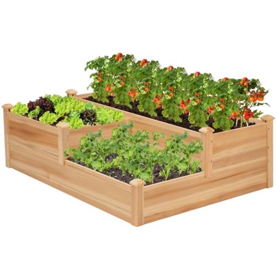 3-Tier 3-Grid Wooden Raised Garden Bed 42.5 x 34.5 x 15 Inches Outdoor Elevated Wood Planter Box with Screwdriver for Gardens P United States
3-Tier 3-Grid Wooden Raised Garden Bed 42.5 x 34.5 x 15 Inches Outdoor Elevated Wood Planter Box with Screwdriver for Gardens P United States