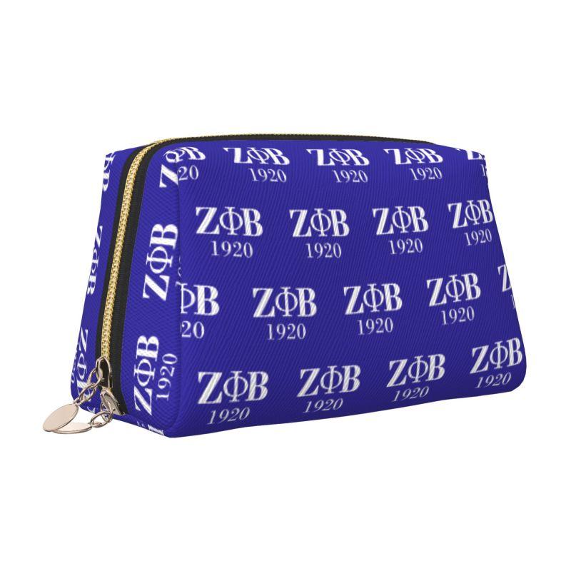 Zeta Phi Beta 1920 Print Leather Makeup Bag Women Large Travel Toiletry Pouch Cosmetic Bags Portable Storage Bag Gifts
Zeta Phi Beta 1920 Print Leather Makeup Bag Women Large Travel Toiletry Pouch Cosmetic Bags Portable Storage Bag Gifts