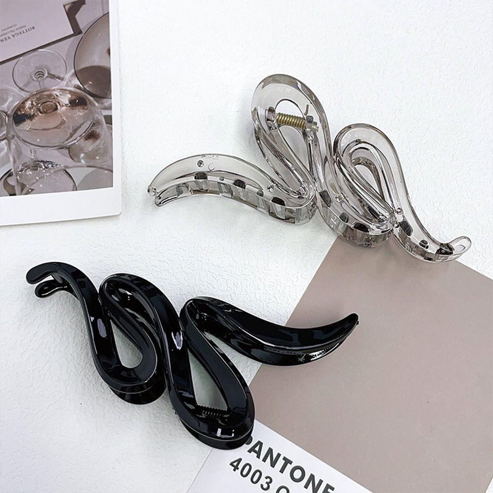 Wave Hair Clips Acrylic Claw Clips for Thick Hair Geometric Barrettes for Women Girls
Wave Hair Clips Acrylic Claw Clips for Thick Hair Geometric Barrettes for Women Girls