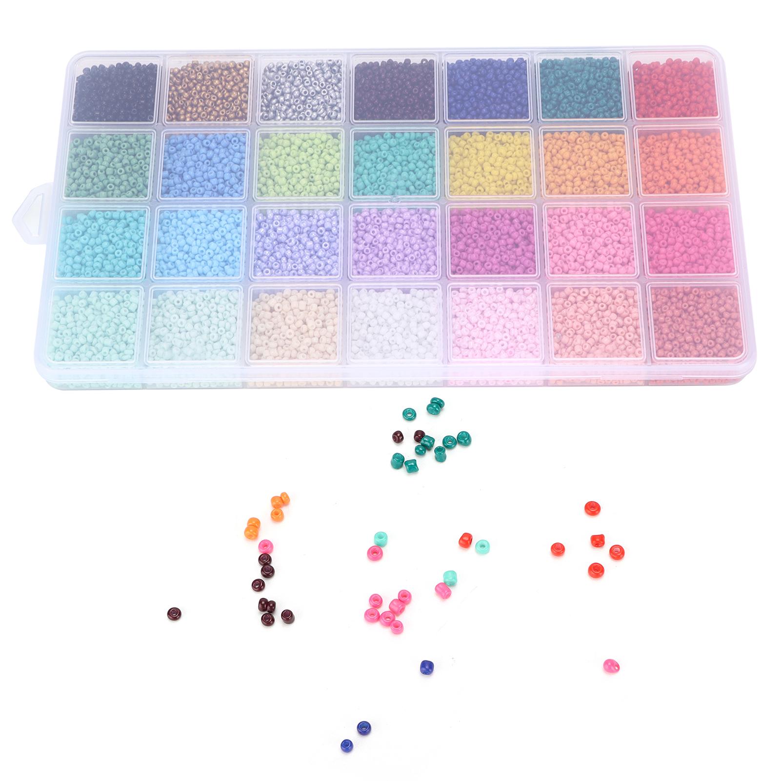 14000 шт. бусины для браслетов, 28 цветов, 2 мм, стеклянные бусины для изготовления ювелирных изделий, DIY Art
14000 шт. бусины для браслетов, 28 цветов, 2 мм, стеклянные бусины для изготовления ювелирных изделий, DIY Art