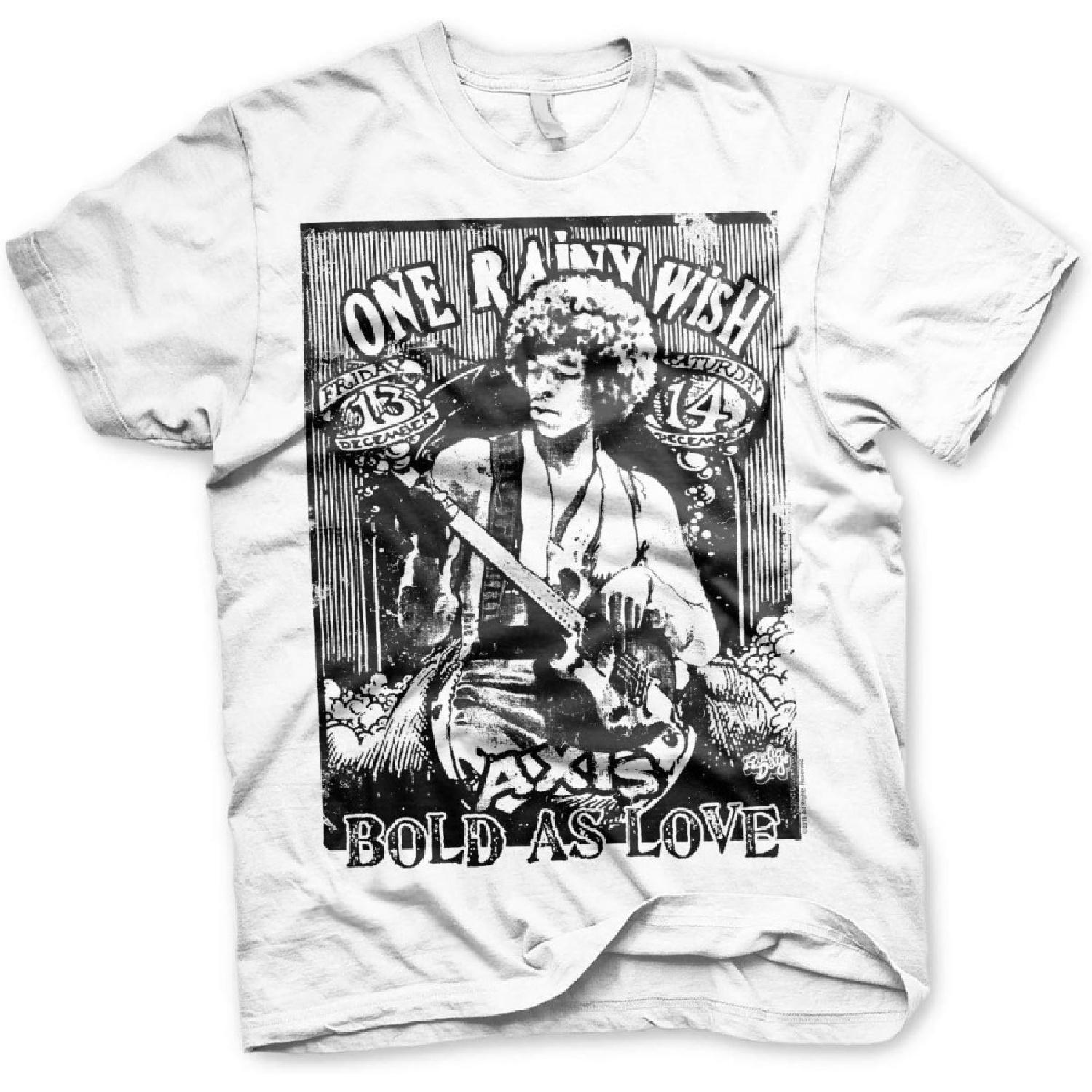 Jimi Hendrix Officially Licensed Bold As Love Mens T-Shirt (White) XXXXXL білий
Jimi Hendrix Officially Licensed Bold As Love Mens T-Shirt (White) XXXXXL білий