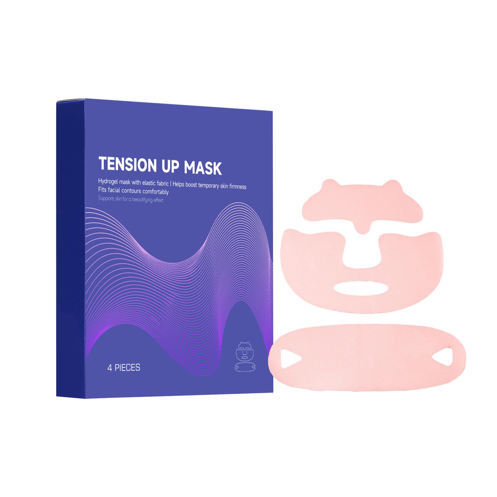 Hydrogel Face Mask Set 4 Pieces Tension Up Mask for Temporary Skin Firmness Elastic Texture Facial Care Treatment one size белый
Hydrogel Face Mask Set 4 Pieces Tension Up Mask for Temporary Skin Firmness Elastic Texture Facial Care Treatment one size белый