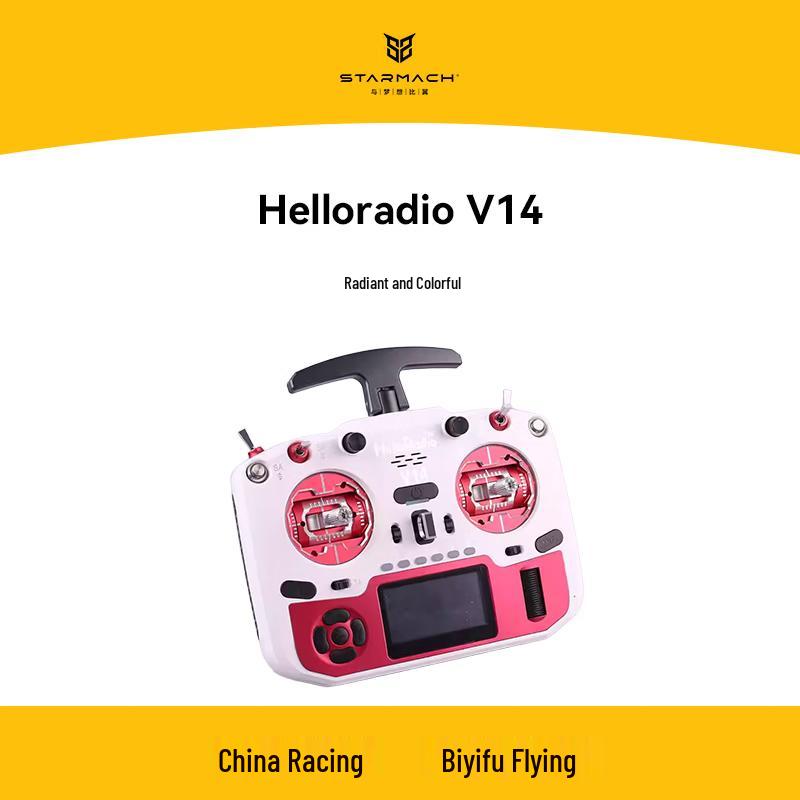 STARMACH Helloradio V14 Пульт дистанційного керування FPV-дроном з відкритим вихідним кодом (версія CN)
STARMACH Helloradio V14 Пульт дистанційного керування FPV-дроном з відкритим вихідним кодом (версія CN)