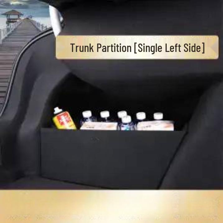 Compatible with 26 Leapmotor C10 Models: Trunk Partition Storage Box for Interior Decoration and Organization. Left Side Thickened with Logo/Partition
Compatible with 26 Leapmotor C10 Models: Trunk Partition Storage Box for Interior Decoration and Organization. Left Side Thickened with Logo/Partition