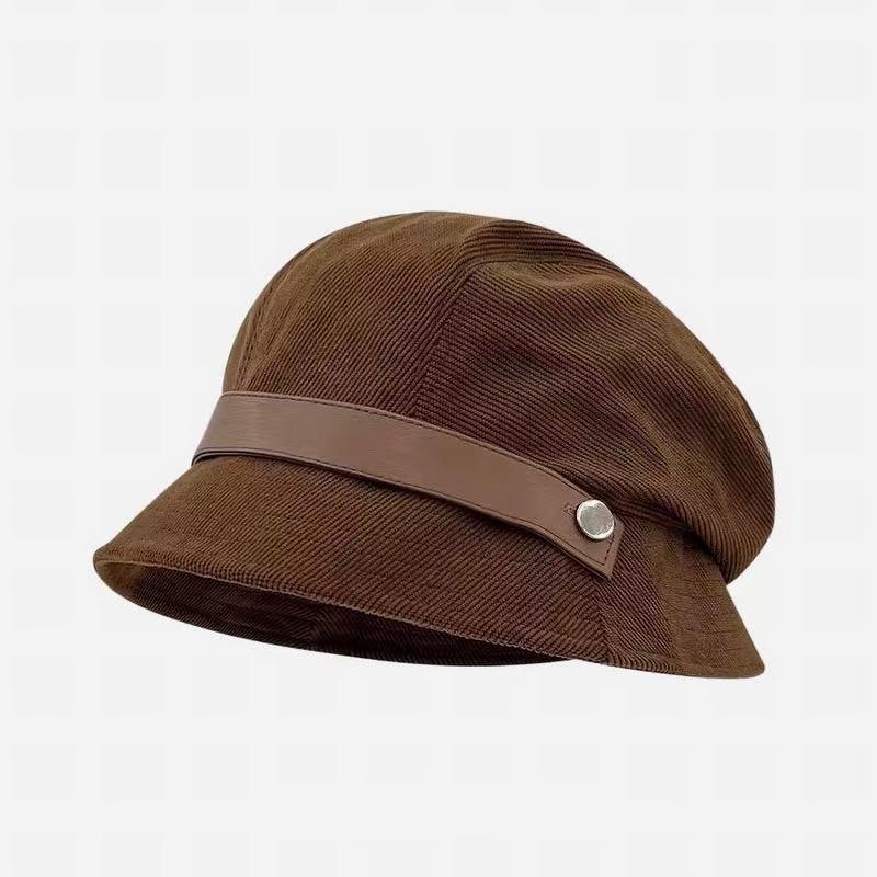 GEMVIE Vintage Corduroy Bucket Hat for Women Men Autumn Winter Warm Fisherman Caps Solid Color Basin Hat 56-58cm кавовий
GEMVIE Vintage Corduroy Bucket Hat for Women Men Autumn Winter Warm Fisherman Caps Solid Color Basin Hat 56-58cm кавовий