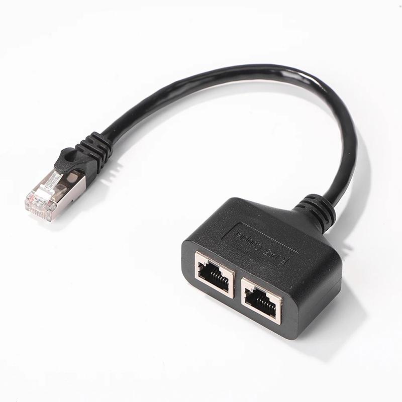RJ45 Cable Splitter Converter 1 Male In to 4 Female 1 to 2 Out CAT7 CAT6 CAT5 Network Cable Extend Adapter Cannot be used sim
RJ45 Cable Splitter Converter 1 Male In to 4 Female 1 to 2 Out CAT7 CAT6 CAT5 Network Cable Extend Adapter Cannot be used sim