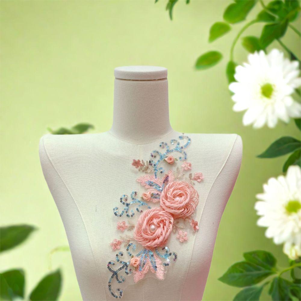 Three-Dimensional DIY Embroidery Cloth Stickers Handmade Cloth Applique Cloth Patch Sewing рожевий
Three-Dimensional DIY Embroidery Cloth Stickers Handmade Cloth Applique Cloth Patch Sewing рожевий