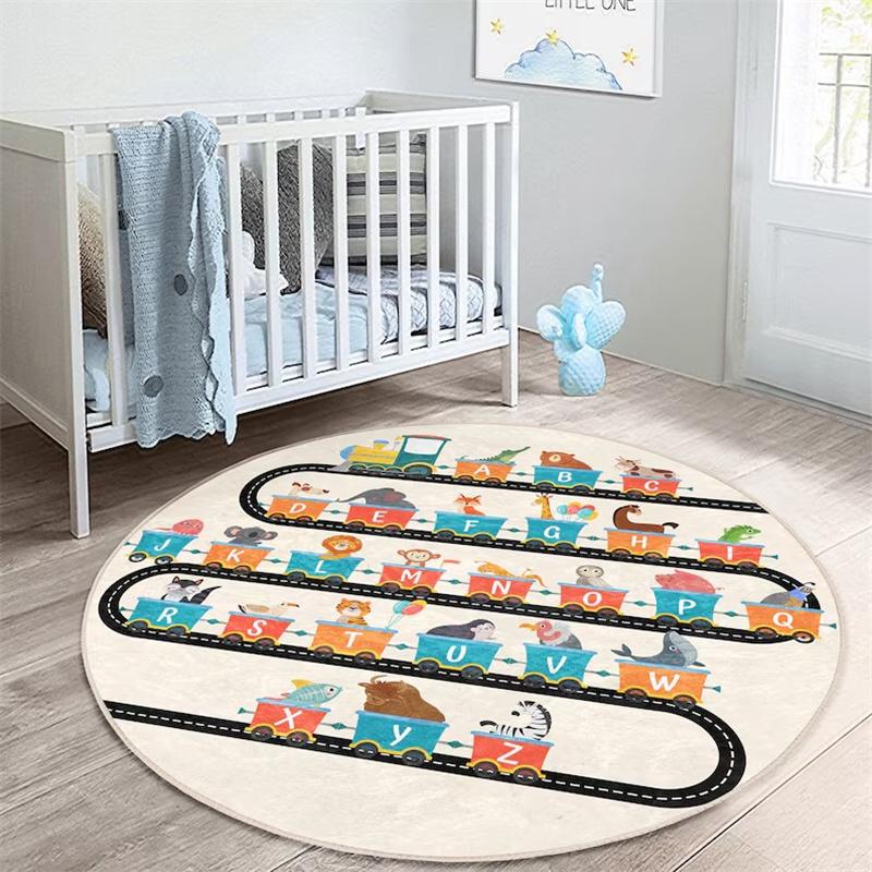 Буквы Круглый ковер Алфавит Напольный ковер Поезд Нескользящие круглые коврики Животное Противоскользящий коврик Бежевый Детские ковры для детской комнаты 40X40cm
Буквы Круглый ковер Алфавит Напольный ковер Поезд Нескользящие круглые коврики Животное Противоскользящий коврик Бежевый Детские ковры для детской комнаты 40X40cm