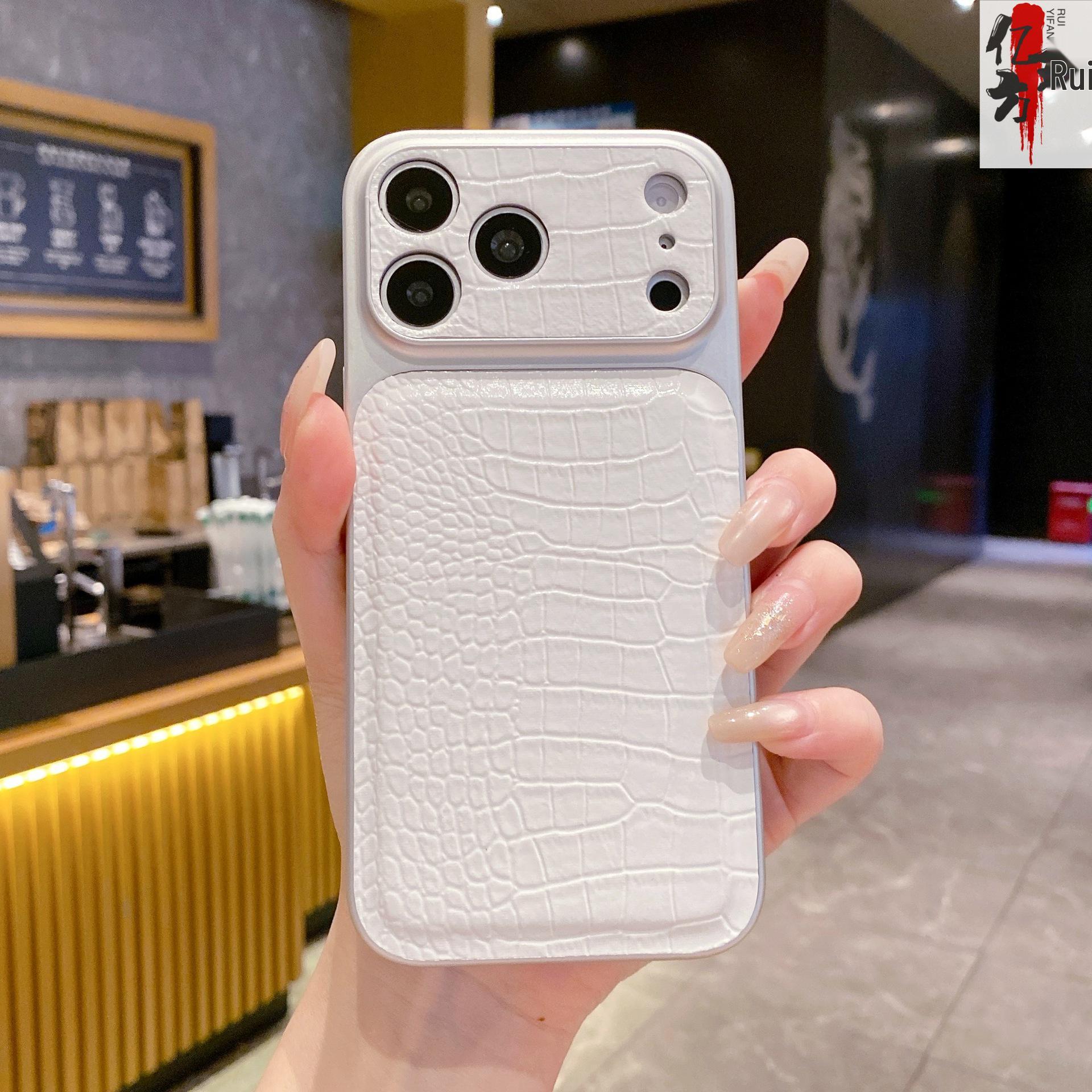 Instantly 17 Crocodile Pattern iPhone 17 Pro Max Case: Apple 16 Precision, 15 Full Coverage, 13 Protective Fit. 16
Instantly 17 Crocodile Pattern iPhone 17 Pro Max Case: Apple 16 Precision, 15 Full Coverage, 13 Protective Fit. 16
