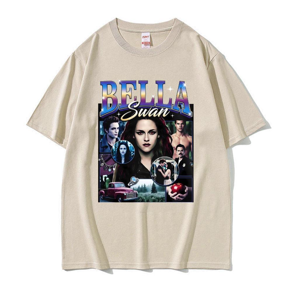 Twilight Saga Vampire Movie Bella Swan Tshirt Unisexs Clothing Fashion Gothic Vintage Tshirts Cotton High Quality Loose T Shirts 4XL
Twilight Saga Vampire Movie Bella Swan Tshirt Unisexs Clothing Fashion Gothic Vintage Tshirts Cotton High Quality Loose T Shirts 4XL