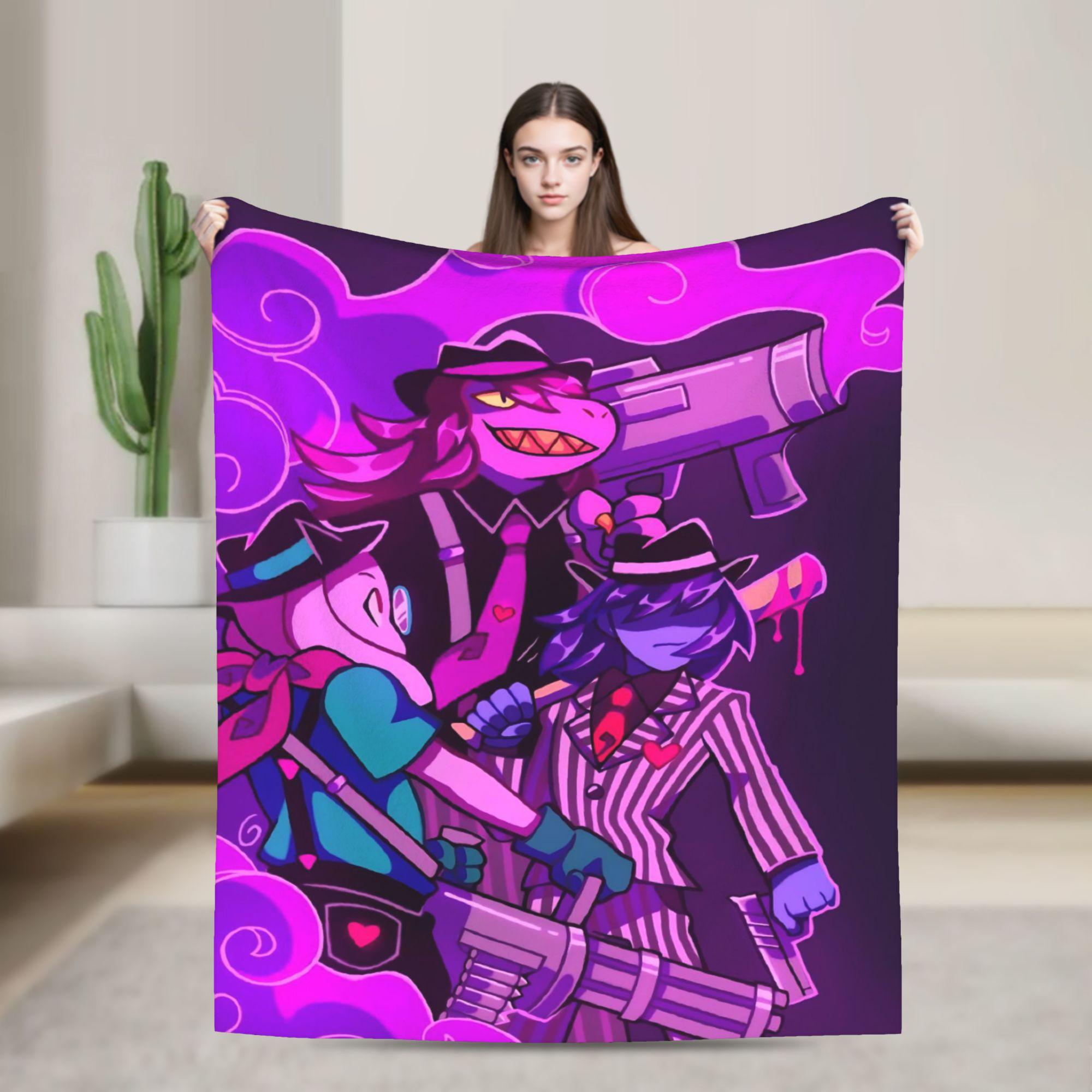 Tenna TV Deltarune Game Blanket Fuzzy Awesome Breathable Throw Blanket for Chair Covering Sofa Spring/Autumn 200x150cm 80x60in
Tenna TV Deltarune Game Blanket Fuzzy Awesome Breathable Throw Blanket for Chair Covering Sofa Spring/Autumn 200x150cm 80x60in