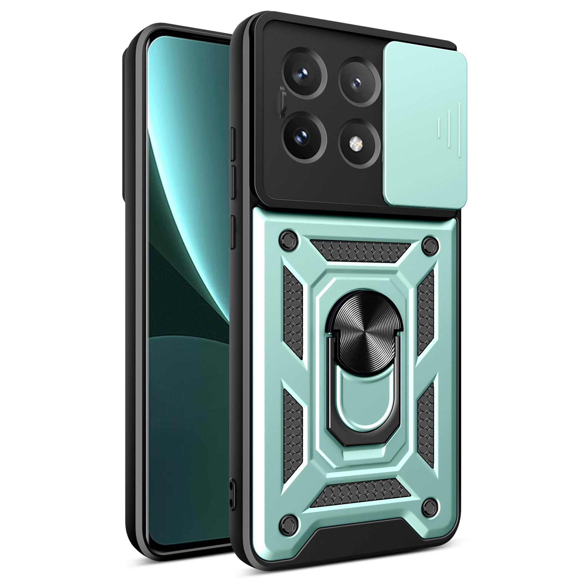 For Xiaomi Poco X6 Pro 5G/Redmi K70E 5G Case PC+TPU Anti-drop Phone Cover with Slide Lens Window Green
For Xiaomi Poco X6 Pro 5G/Redmi K70E 5G Case PC+TPU Anti-drop Phone Cover with Slide Lens Window Green