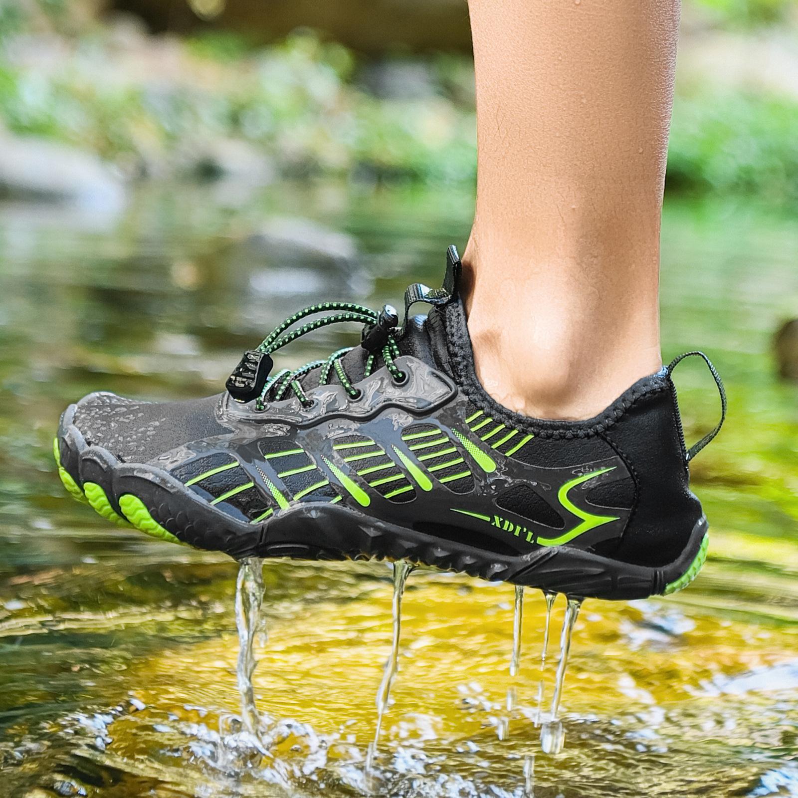 Outdoor creek shoes beach shoes quick-drying wading swimming shoes men s and women s breathable five-finger shoes non-slip indoor fitness shoes 35 чорний
Outdoor creek shoes beach shoes quick-drying wading swimming shoes men s and women s breathable five-finger shoes non-slip indoor fitness shoes 35 чорний