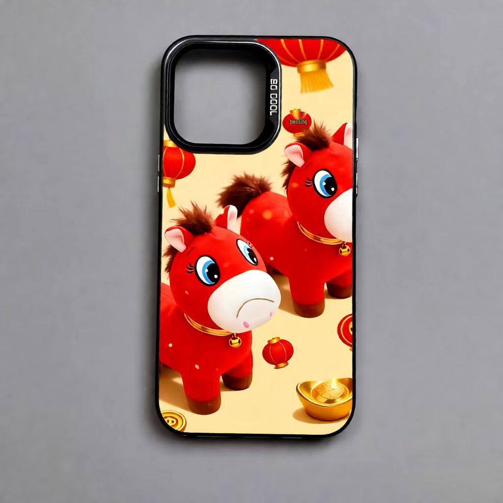 New Year Horse Laugh Apple 17Pro iPhone Case - Silver, Drop Protection, for iPhone Models 16/15/14 X/XS
New Year Horse Laugh Apple 17Pro iPhone Case - Silver, Drop Protection, for iPhone Models 16/15/14 X/XS