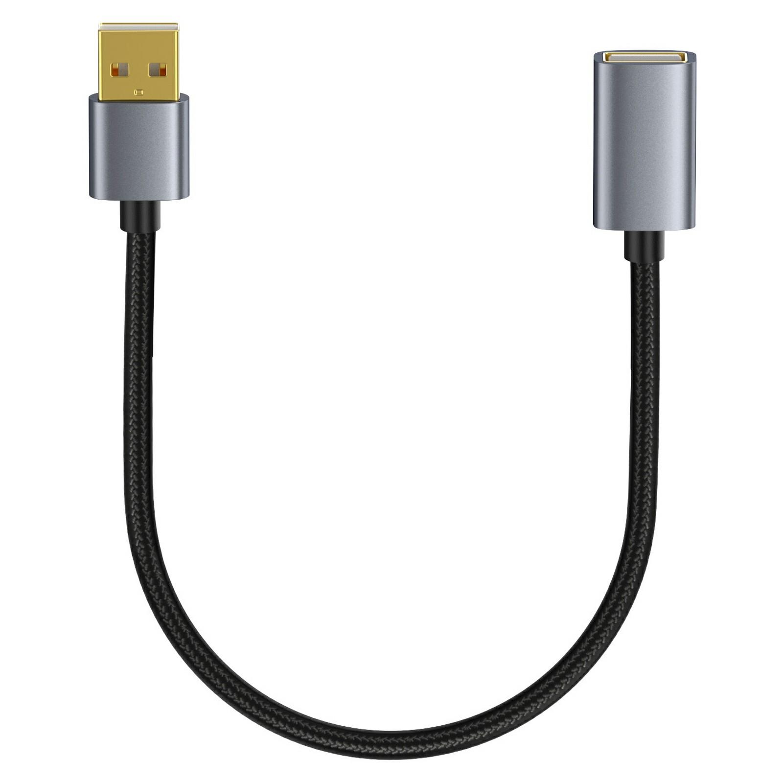 USB Extension Cable 0.3m USB 2.0 Type A Male to Female Extender Cord for Printer,Keyboard,Mouse,Flash Drive A
USB Extension Cable 0.3m USB 2.0 Type A Male to Female Extender Cord for Printer,Keyboard,Mouse,Flash Drive A