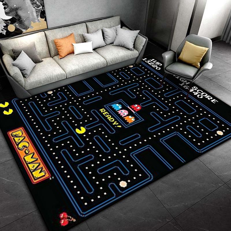 Retro Pixels Pac-man Retro Classics Game Gamer Carpet For Living Room Bedroom Gift Home Decoration
Retro Pixels Pac-man Retro Classics Game Gamer Carpet For Living Room Bedroom Gift Home Decoration
