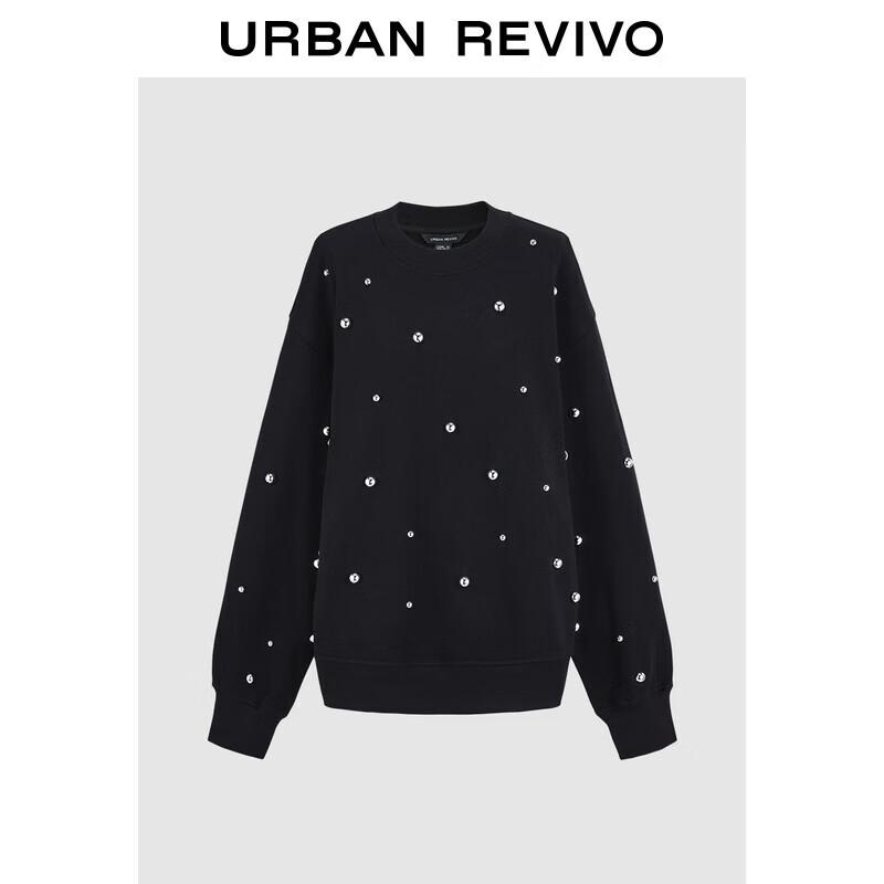 Женский свободный свитшот с круглым вырезом и металлическими деталями UR S
Женский свободный свитшот с круглым вырезом и металлическими деталями UR S