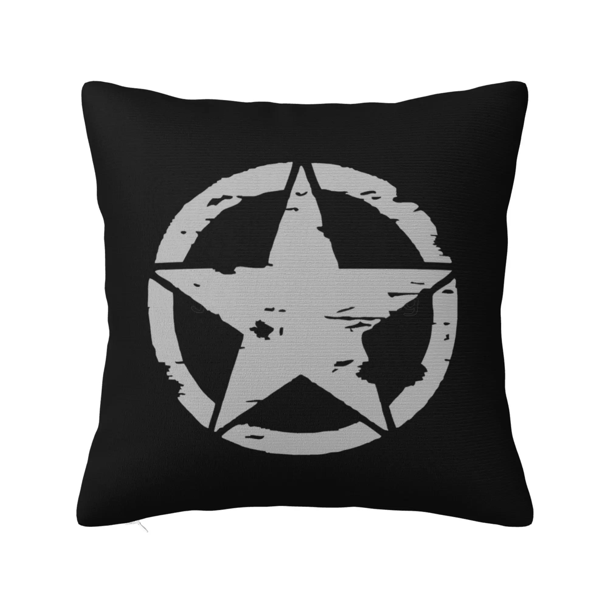 Military Tactical Star Pillow Case Soft Cozy Pillowcase 18x18 Inch Polyester Cushion Cover Home Decor for Couch Bed Sofa Car 30cmx30cm
Military Tactical Star Pillow Case Soft Cozy Pillowcase 18x18 Inch Polyester Cushion Cover Home Decor for Couch Bed Sofa Car 30cmx30cm