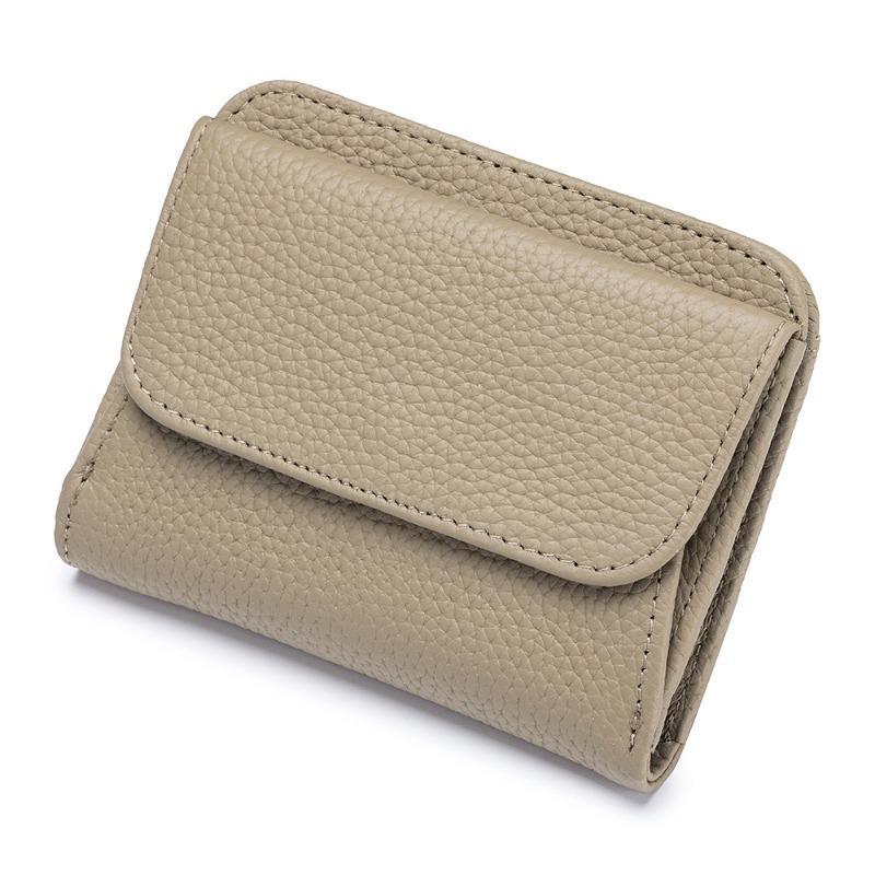 New Japanese and Korean women s short wallet, genuine leather, fashionable first-layer cowhide, multi-card card bag, change bag ins trend
New Japanese and Korean women s short wallet, genuine leather, fashionable first-layer cowhide, multi-card card bag, change bag ins trend