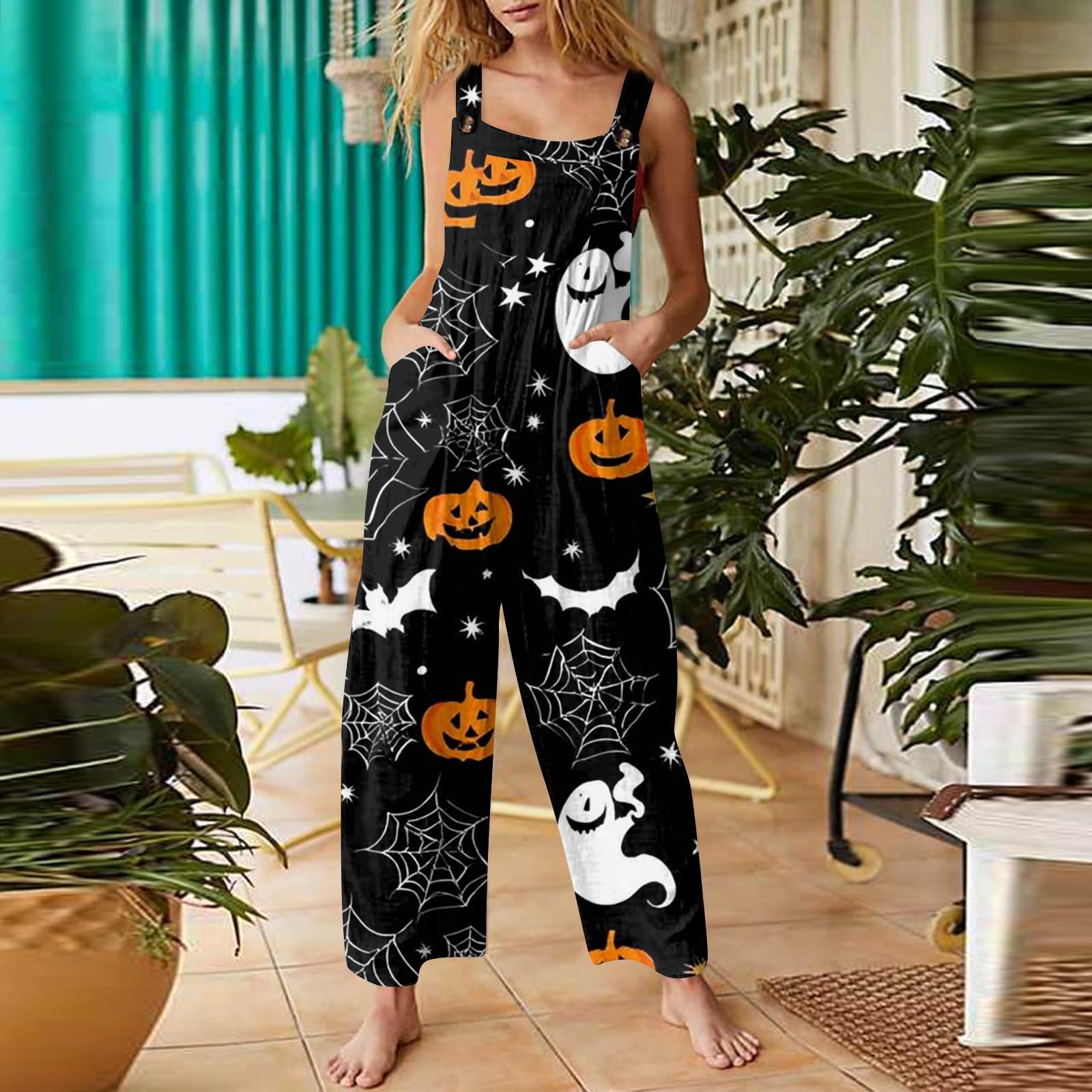 Women s Fashion Halloween Print Casual Vintage Sleeveless Button Jumpsuit XXXXXL
Women s Fashion Halloween Print Casual Vintage Sleeveless Button Jumpsuit XXXXXL