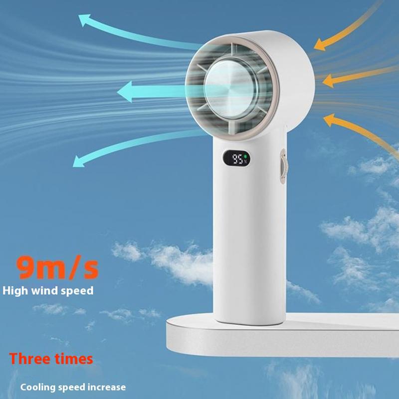 K39 Digital Display Stepless Speed Adjustable Semiconductor Cold Compress Summer Handheld Fan White
K39 Digital Display Stepless Speed Adjustable Semiconductor Cold Compress Summer Handheld Fan White