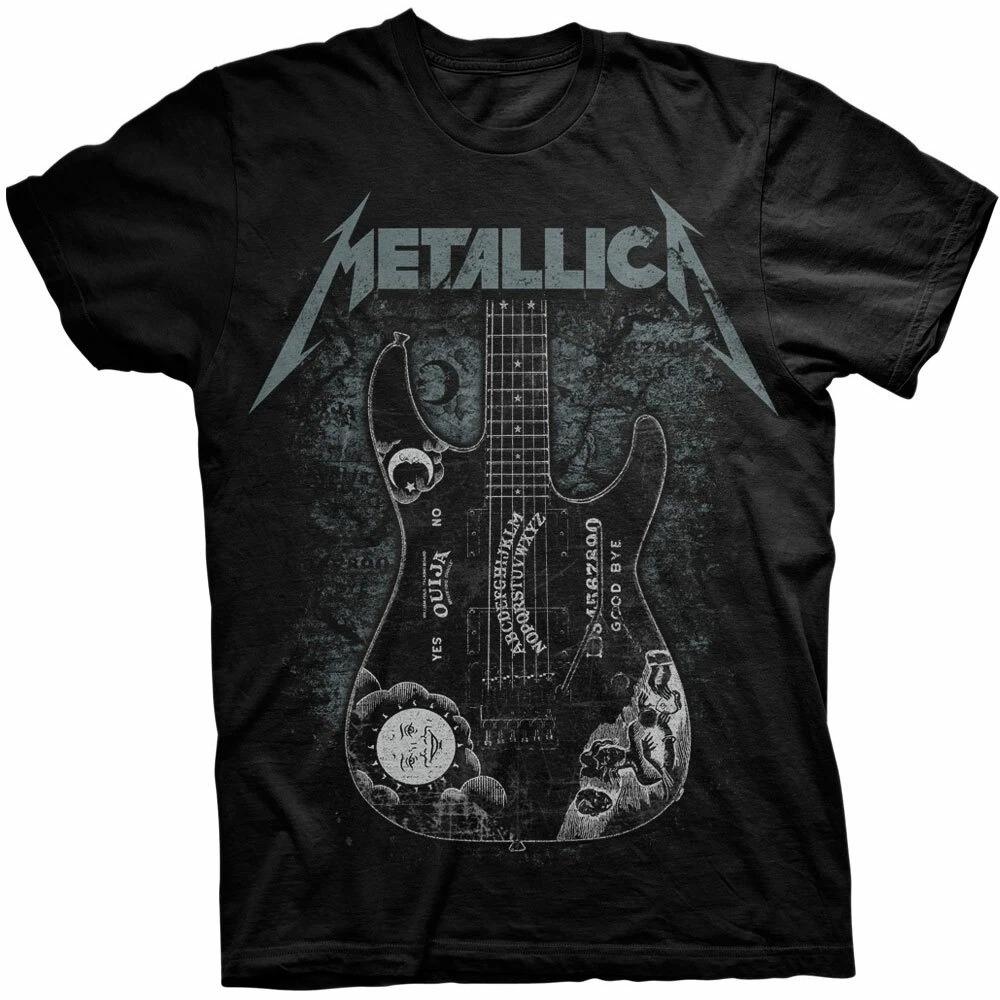 Metallica Hammett Ouija Guitar T-Shirt High-end Luxury Is for Both Men and Women Top Y2k 2026 Summer 4XL
Metallica Hammett Ouija Guitar T-Shirt High-end Luxury Is for Both Men and Women Top Y2k 2026 Summer 4XL