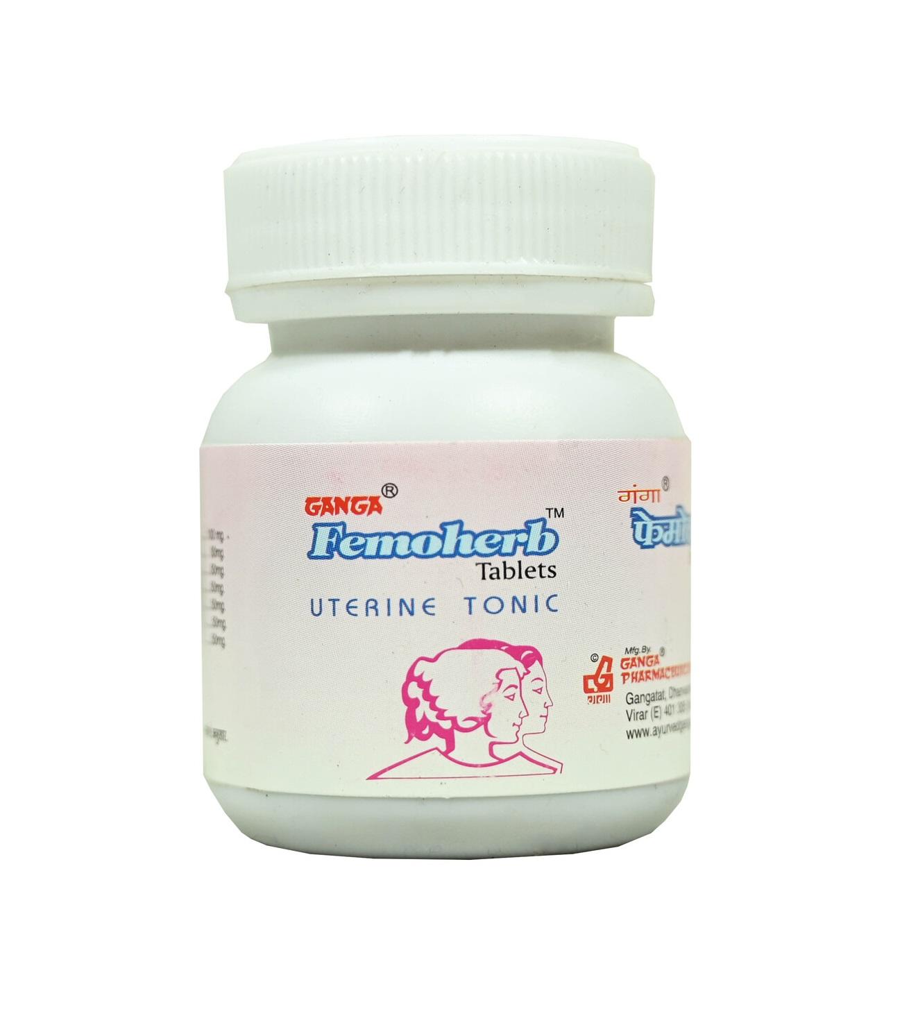 Фемохерб (50 таб), Femoherb Uterine Tonic, Ganga Pharmaceuticals
Фемохерб (50 таб), Femoherb Uterine Tonic, Ganga Pharmaceuticals