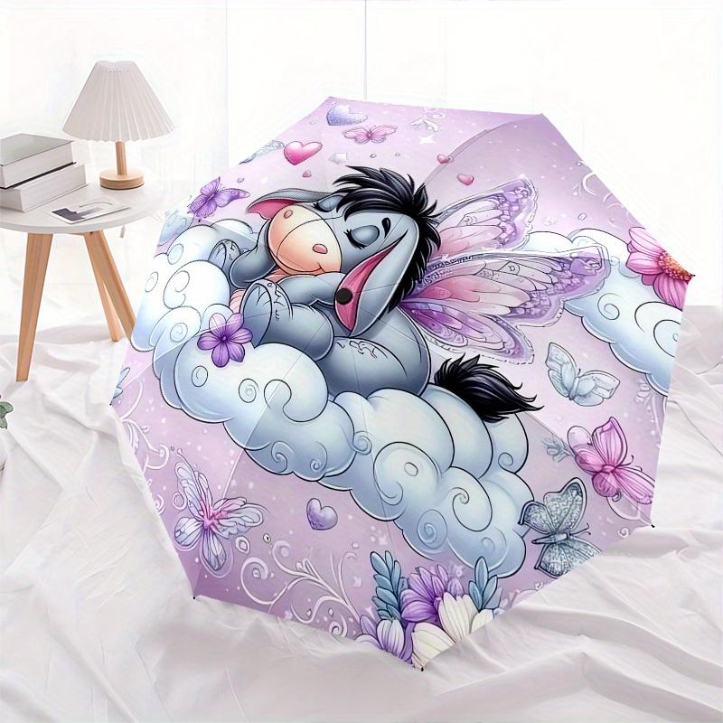 Disney Eeyore,Butterfly Wings,Fantasy Cloud Fashion Manual Folding Umbrella - Reinforced Eight Ribs, Automatic Opening and Closing, Lightwei
Disney Eeyore,Butterfly Wings,Fantasy Cloud Fashion Manual Folding Umbrella - Reinforced Eight Ribs, Automatic Opening and Closing, Lightwei