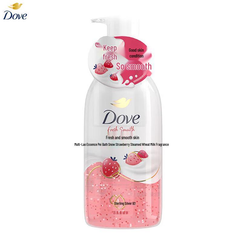 Dove Double Fruit Milk Sweet Strawberry & Oat Body Wash
Dove Double Fruit Milk Sweet Strawberry & Oat Body Wash