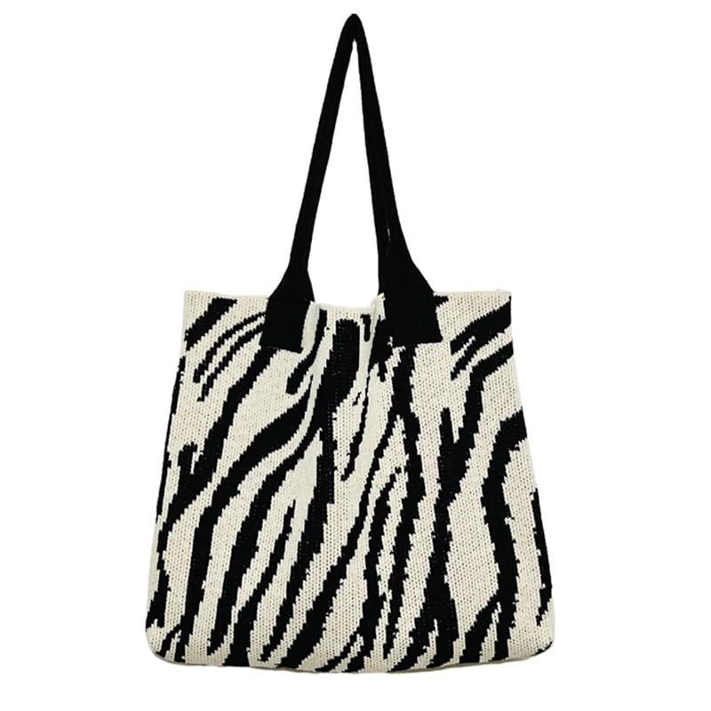 Striped Knitting Bag, Commuter Large Capacity Tote Bags,Woven Handbag Shoulder Bag for Women Daily Use, Work, Shopping Outing
Striped Knitting Bag, Commuter Large Capacity Tote Bags,Woven Handbag Shoulder Bag for Women Daily Use, Work, Shopping Outing
