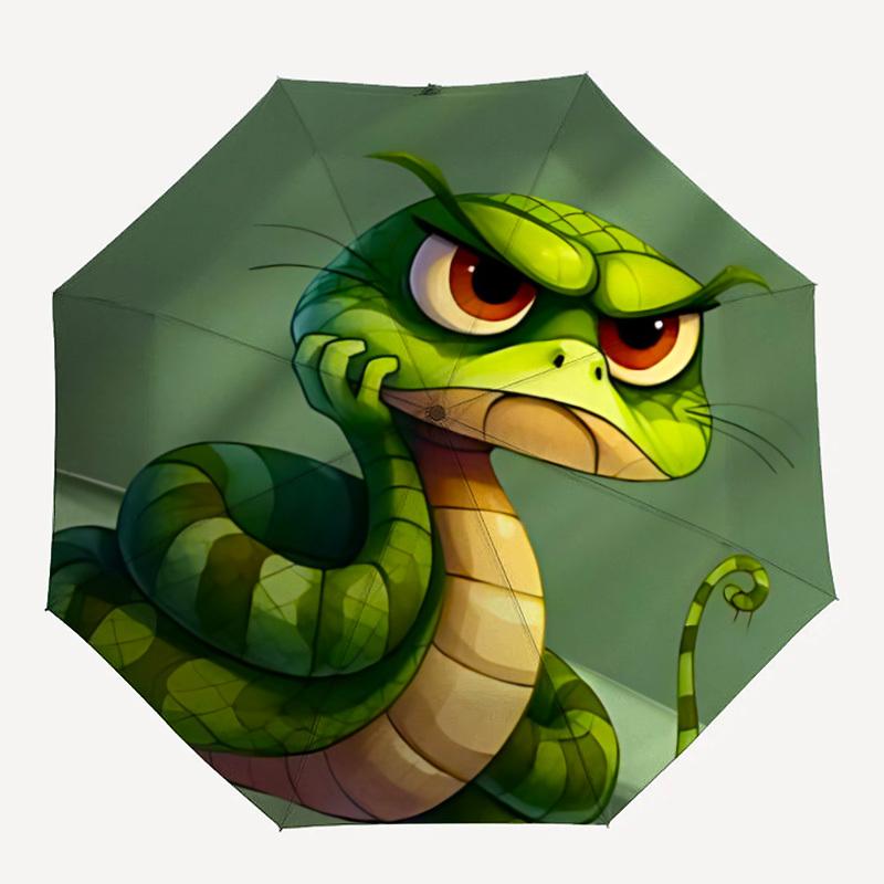 1pc Serpent Snake Automatic Open/Close Exquisite Umbrella Sturdy Iron Frame, Compact Travel Umbrella - Perfect Gift for Women, Men, Birthday
1pc Serpent Snake Automatic Open/Close Exquisite Umbrella Sturdy Iron Frame, Compact Travel Umbrella - Perfect Gift for Women, Men, Birthday